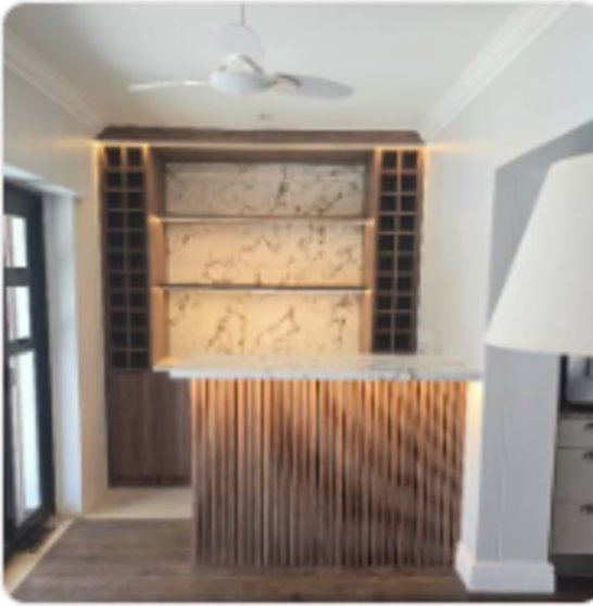Completed bar unit